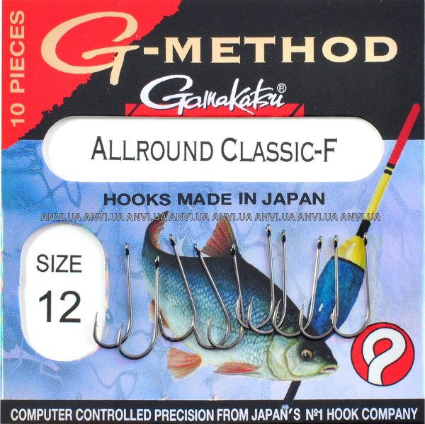 Gamakatsu Allround Classic-F Haken Einzelhaken lose