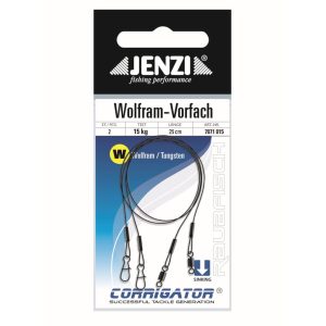 Jenzi Wolfram-Vorfach 25 cm schwarz