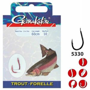 gamakatsu forellen haken rot ls 5330 60cm