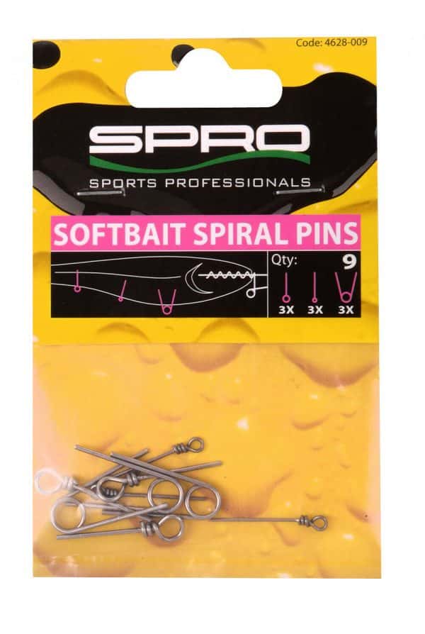 spro softbait spiral pins main