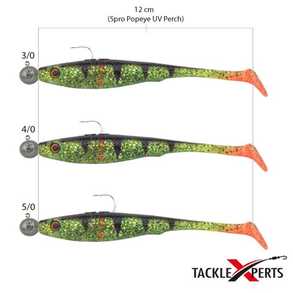 Spro Gamakatsu Rundkopf Jig Round Jighead 22 - Hakengröße 3/0 Jighaken – Bild 2