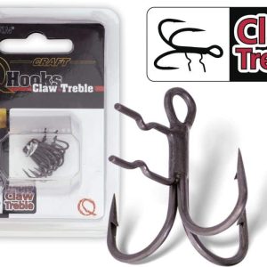 Quantum Claw Treble Hooks mat finish