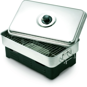 Zebco Edelstahl Tisch Räucherofen Smokeasy