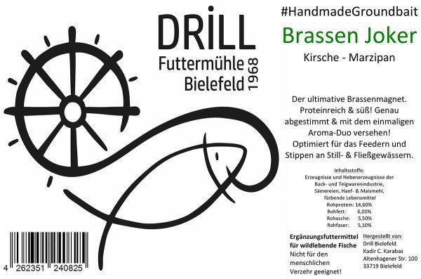 Drill Etikett BrassenJoker 5kg