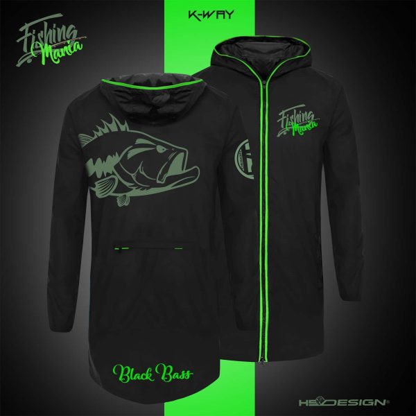 Regenjacke Fishing Mania “Bass” – Bild 4