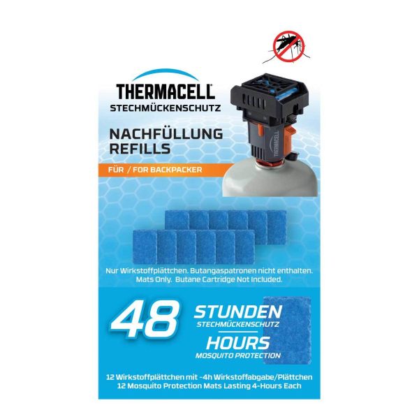 Thermacell Nachfüllpack Backpacker NAchfüllset M-48