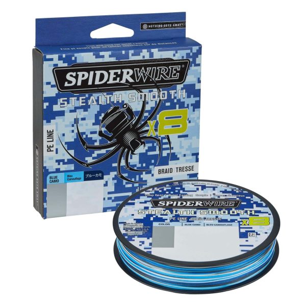 SpiderWire Stealth Smooth 8 Blue Camo 150m