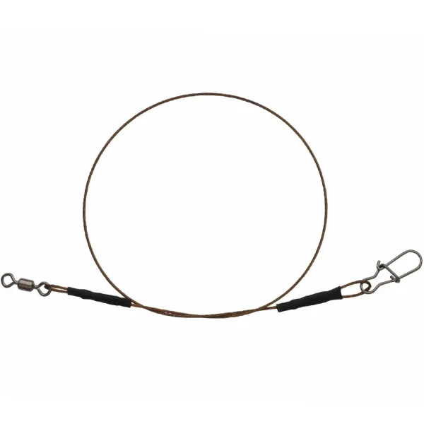 Berkley Fusion19 Steel Spin Leader 25cm Stahlvorfach mit 11,3kg Tragkraft