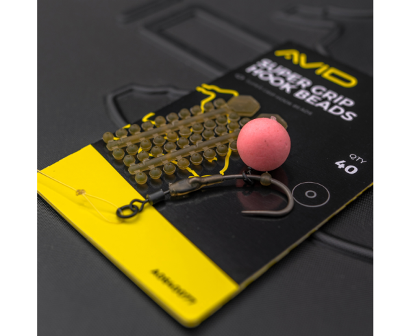 Avid Super Grip Hook Beads Hakenköder Stopper Hakenperlen aus Gummie Blister und fertige Mointage