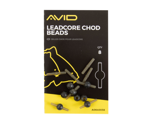 Avid Leadcore Chod Beads für Chod und Helikopter Rigs in Blister