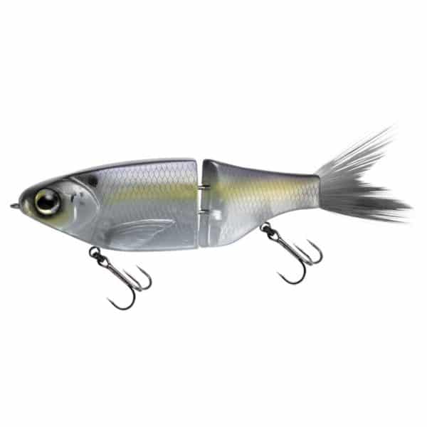 SPRO KGB Chad Shad 180 Glidebait Hechtmagnet Threadfin mit Drillingen