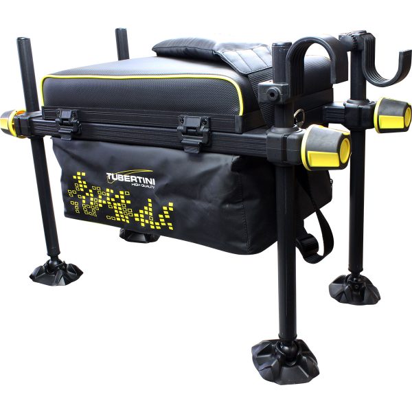 Tubertini Sitzkiepe Jolly Evo mit Wasserdichter Tasche für Kleinteilboxen