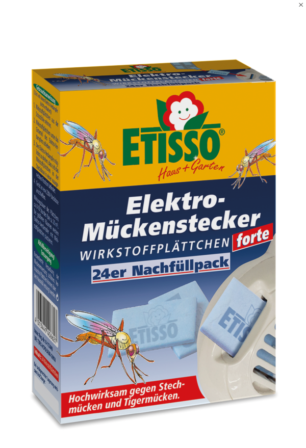 Etisso Elektro-Mückenstecker Nachfüllpack 24 Wirkstoffplättchen